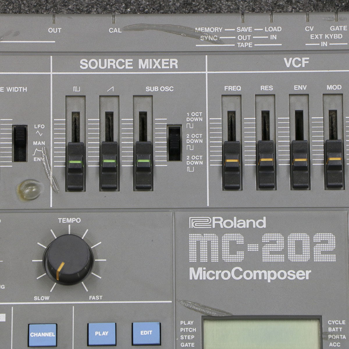 Roland mc-202 Micro computer美品 Roland MC-202 Microcomposer Data Cassette Rare Collectible
