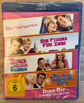 Doris Day - 4-Movie Collection (Blu-ray) Rock Hudson, James Garner * SEALED *