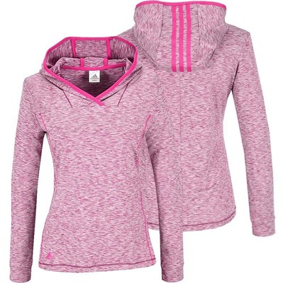 Adidas Damen Longsleeve Hoodie Sport Pullover Shirt Laufshirt Golf rosa pink 38M
