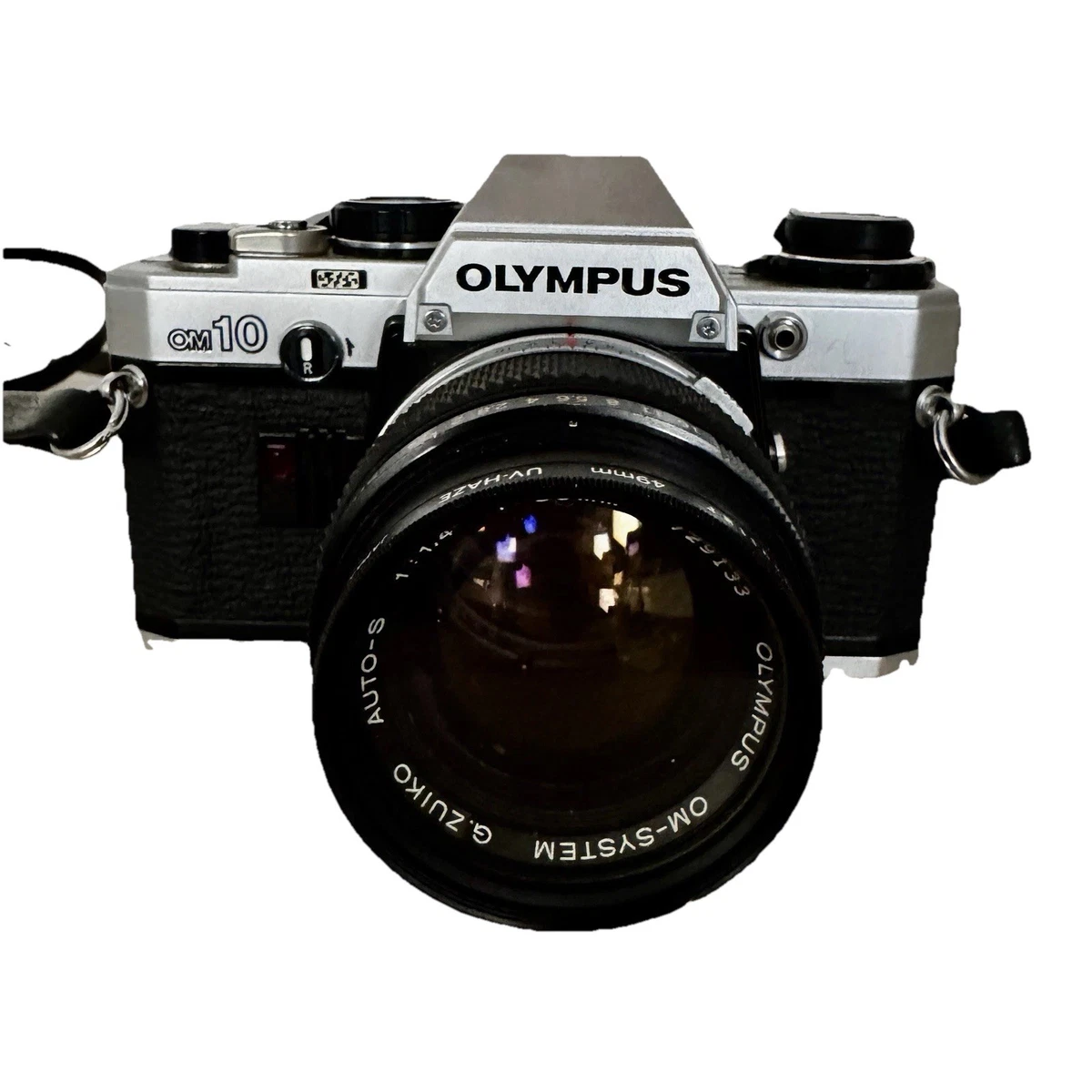 APPAREIL PHOTO REFLEX argentique vintage OLYMPUS OM10 avec objectifs EUR 142,29 - PicClick FR