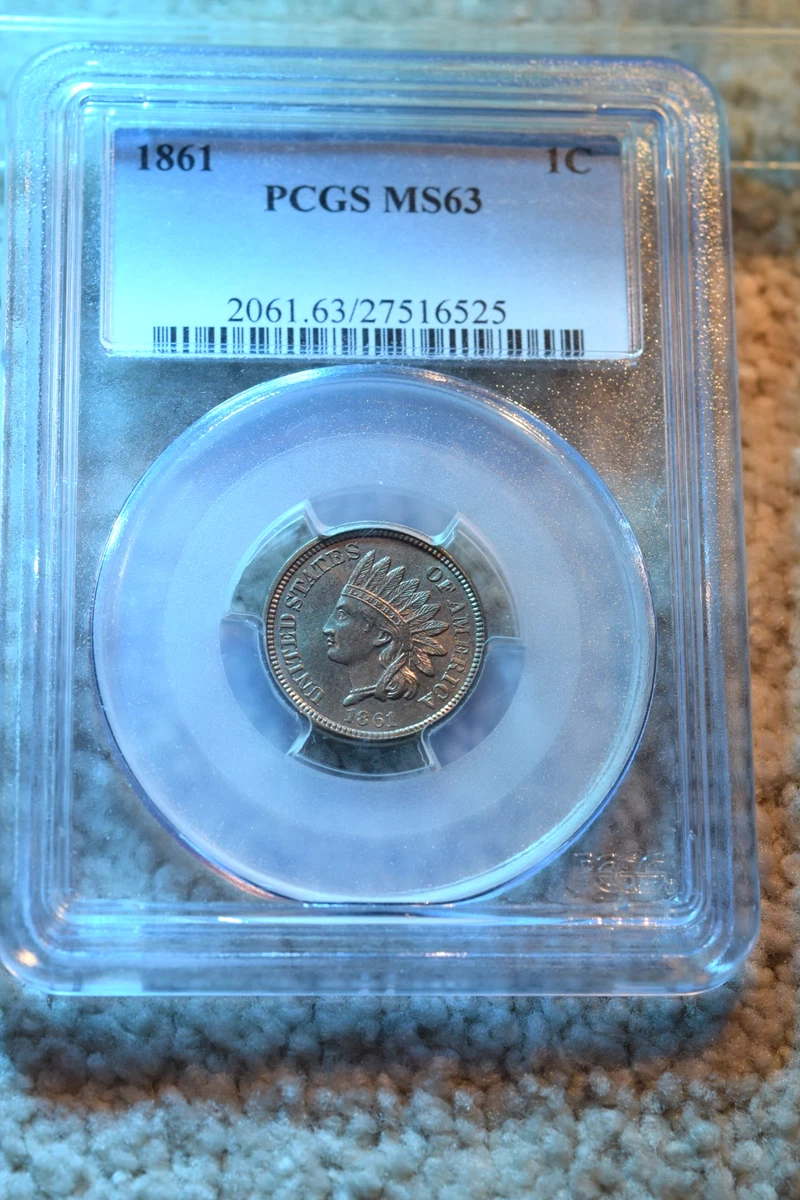PCGS 1861 Year Indian Head Small Cents (1859-1909) for sale | eBay