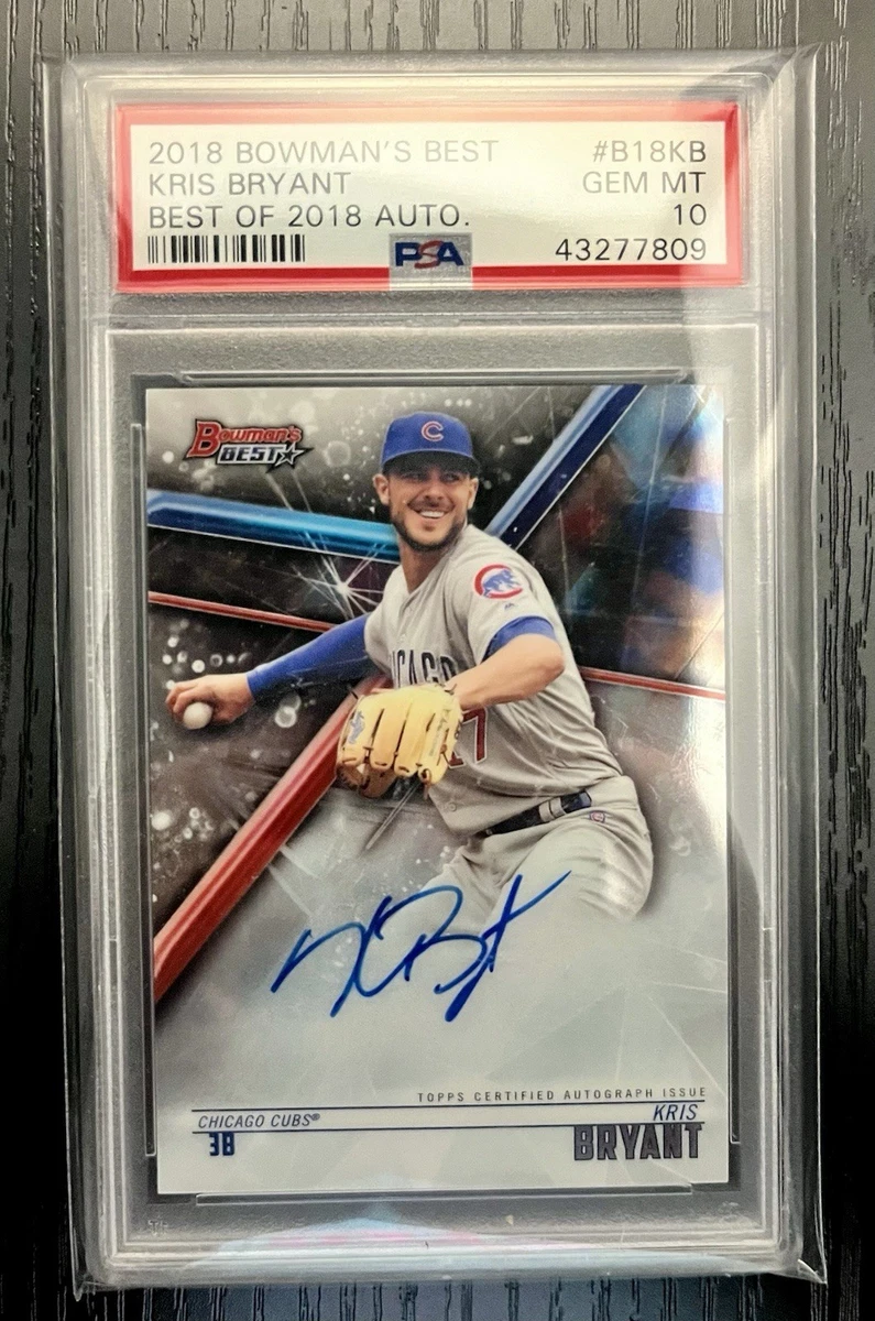 Bowman Kris Bryant Baseball Sports Trading Cards & Accessories for