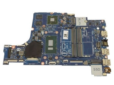 Dell Laptop Motherboard - Intel I5-8250u Cpu - AMD Radeon 530 - 4 GB GDDR5 N7Y27