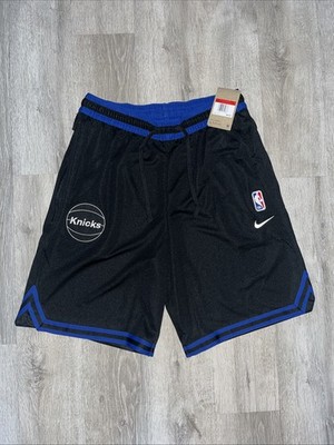 Nike New York Knicks NBA Team Issue Shorts Black Mens Size Large L NWT