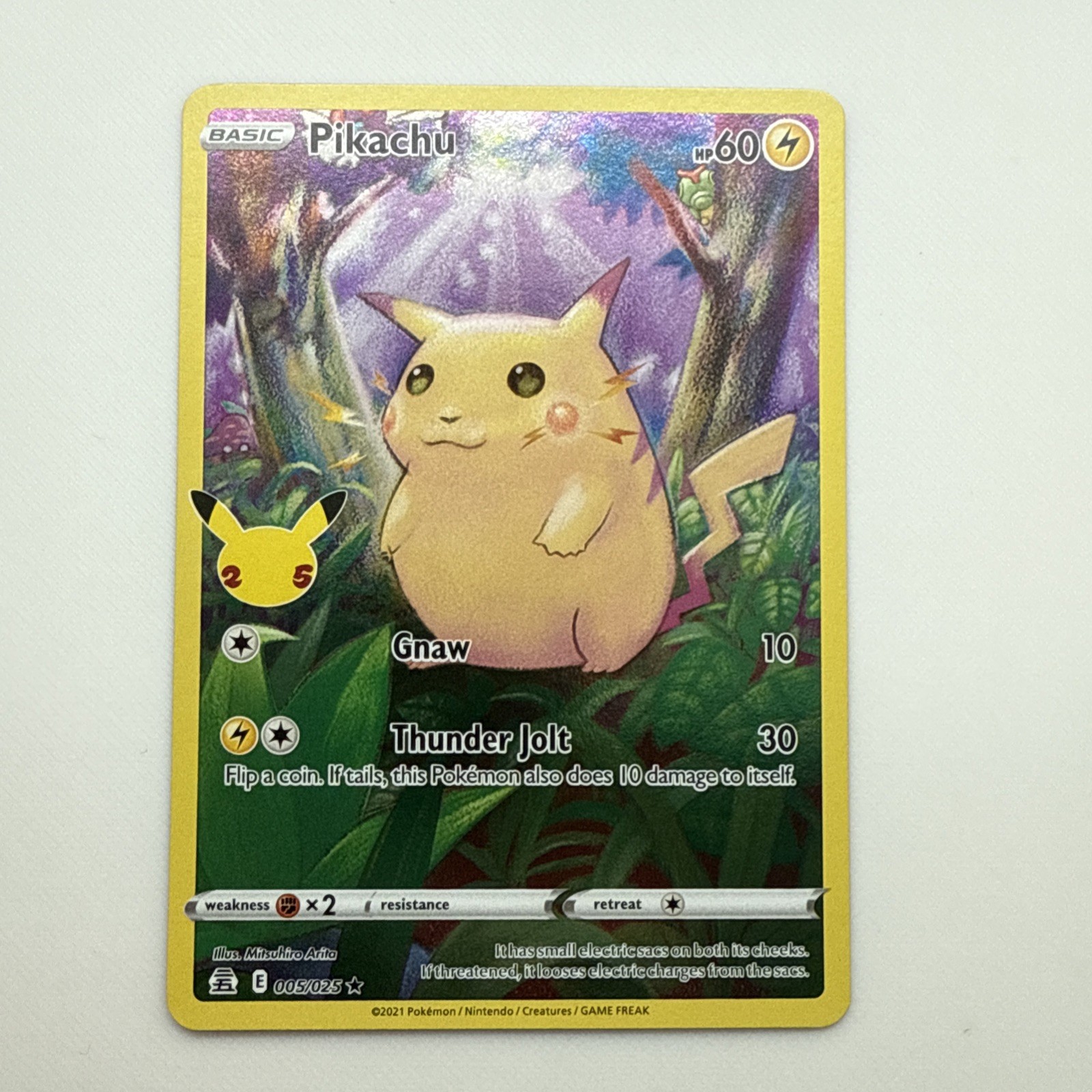 Pokémon: Pikachu 005/025 Celebrations NM/M