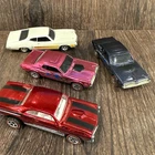 4 Car Lot - Hot Wheels Redline & Casline Cars Cougar GTO Ford Torino