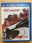 Need for Speed: Most Wanted (Sony PlayStation Vita, 2012)