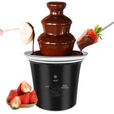 MINI Chocolate Fountain Machine Small Electric Chocolate Fondue Fountain Mach...