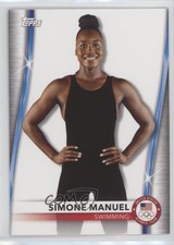 2021 Topps US Olympic & Paralympic Team and Hopefuls Simone Manuel #27 2k3