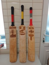 3 x Vintage Bats-Lillywhite Frowd x 2 plus G&M Autograph x 1. All English Willow