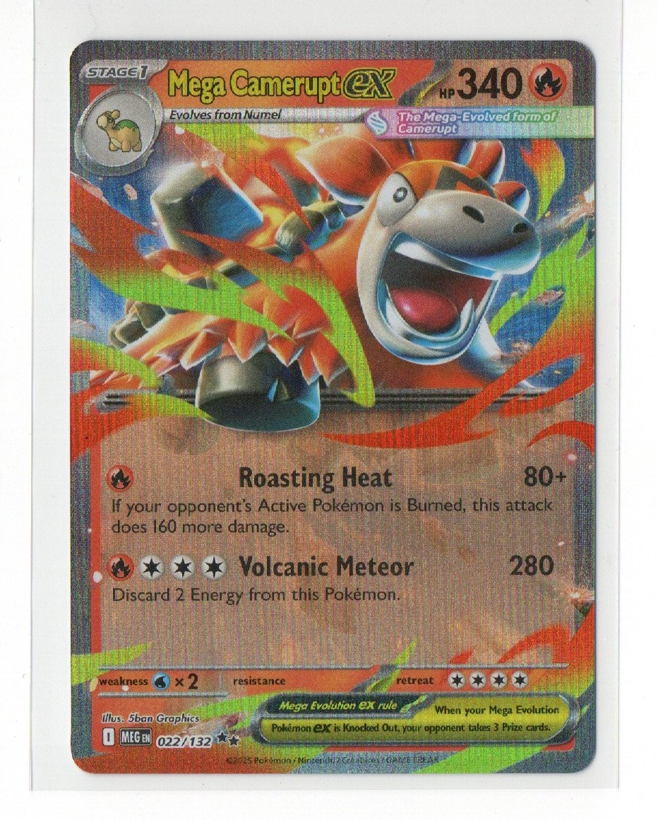 $10 and Below Pokémon Mega Evolution NM Individual EX and Full Art