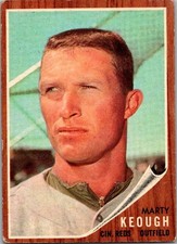1962 Topps #258 Marty Keough Cincinnati Reds