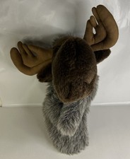 Daphne Plush American Moose Driver Gray  Brown Puppet Driver Golf Head Cover