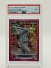 2022 Topps Chrome Shohei Ohtani #1 Magenta Speckle Refractor #/350 PSA 9 MINT