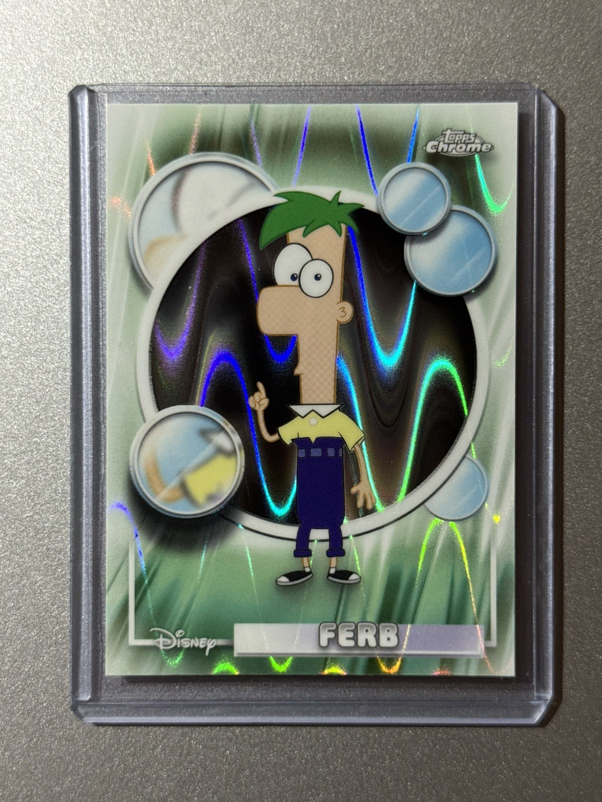FERB  Phineas & Ferb  #116  Topps Chrome Disney 2026  RAYWAVE REFRACTOR SP