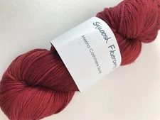 Squoosh Fiberarts Merino Cashmere Sock True Love  Fingering Luxury Yarn