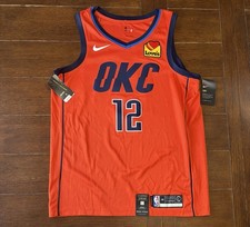 Nike STEVEN ADAMS Oklahoma OKC Thunder LOVE'S Swingman Jersey Mens Sz L NWT