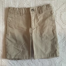 POLO Ralph Lauren Flat Front Khaki Shorts Boys 4T Preppy Adjustable Waist