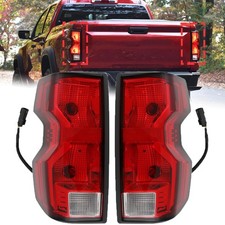 Driver Passenger Side Halogen Tail Lights For 2023 2024 Chevy Colorado W Bulb