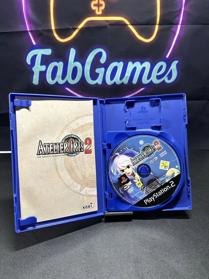 ATELIER IRIS 2 - THE AZOTH OF DESTINY-RARE PLAYSTATION 2 VIDEO VGC - Image 3 of 4
