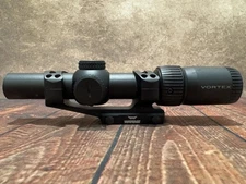 Vortex Strike Eagle 1-8x24 Scope + Warne Rail Mount (Second Focal Plane)