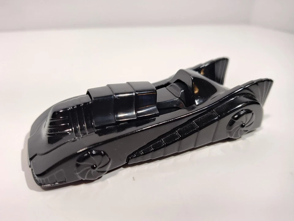Hot Wheels Batman Returns Armored Batmobile 1:50 Shields Up Real Riders Loose - Image 2 of 4