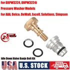7115203BBK For DeWalt DXPW3224 / DXPW3324i Idle Down Valve Banjo Bolt Kit