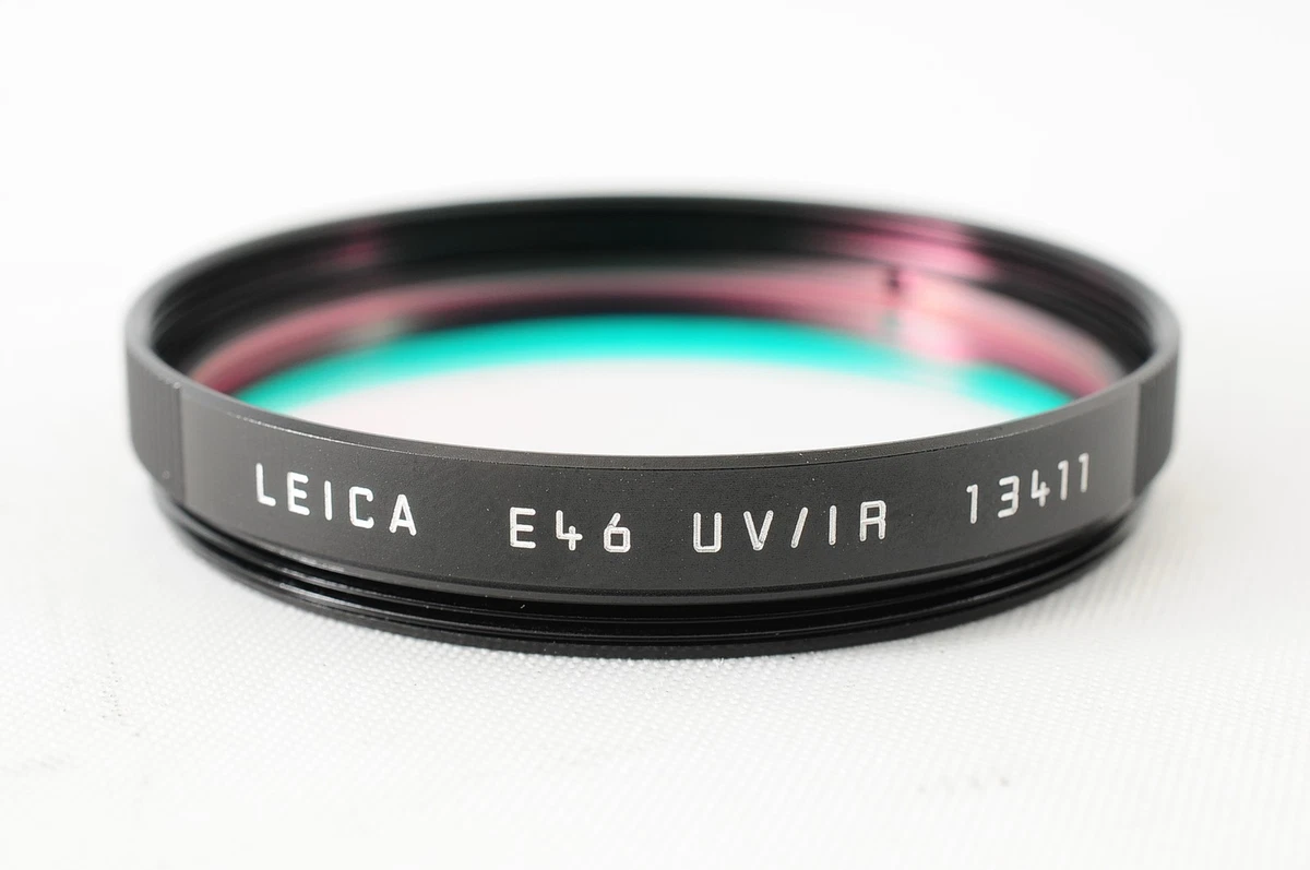 Filtre UV Leica UVa II E46 Argent - #13034 - Fabriqué Au Japon - NEUF