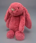 Jellycat Medium Bashful Bunny Rose Strawberry Dark Pink Rabbit - Retired Rare