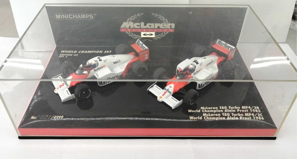 Mini car】 Minichamps Edition 43 /SET1 McLaren WORLD CHAMPION SET
