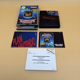 Jeu Nintendo NES - CAPTAIN SKYHAWK - FAH - complet tr&egrave;s bon &eacute;tat