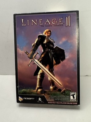 Lineage 2 II Chaotic Chronicle Collectors DVD Edition PC  CD Rom 2004