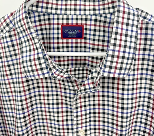 Untuckit Terravant WF Long Sleeve Button Up Shirt - Men's XXXL 3XL