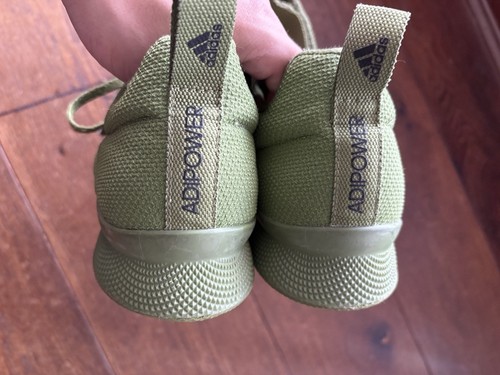 Adidas Adipower 2 Gewichtheberschuhe UK 7,5, US 8, EU 41 1/3 "Wild Moss" grün - Bild 4 von 7