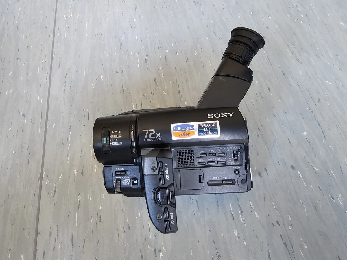 Videocámara Sony CCD-TRV27E PAL Video 8 XR