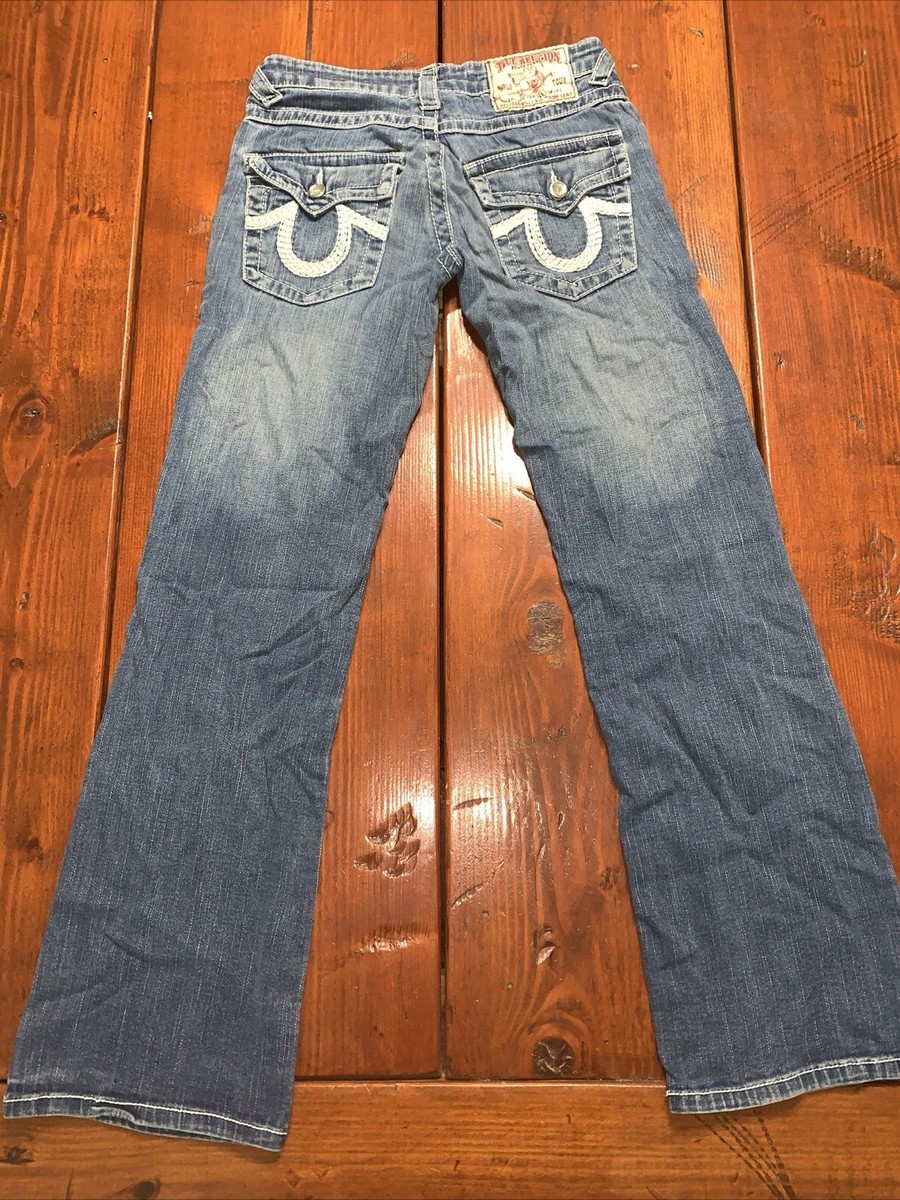 VTG True Religion Crystal Billy Big T Jeans Low Rise Bootcut VTG True Religion Crystal Billy Big T Jeans Low Rise Bootcut