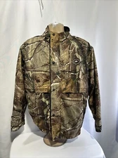 Mens Red Head Mountain Stalker Bone Dry Waterproof Camo Realtree Jacket Medium