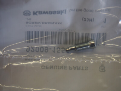 Ablassschraube für Vergaser Kawasaki GPZ, GPX, GT, KLE, Zephyr, ZXR, ZZR