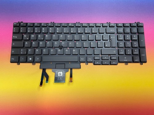 Keyboard DE Dell Latitude 15 5500 5501 5510 5511 Series 0WPN3H German Backlit - 第 1/5 張圖片