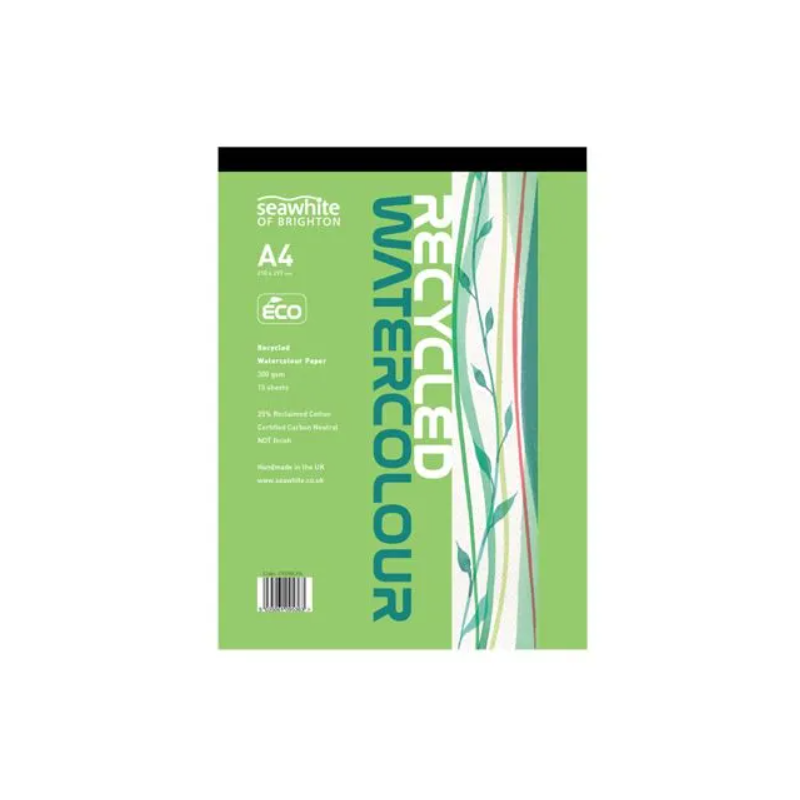 Seawhite Recycled A4 Watercolour Pad
