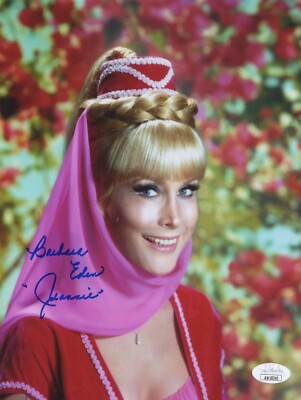 BARBARA EDEN Signed 8x10 Photo I DREAM OF JEANNIE Autograph