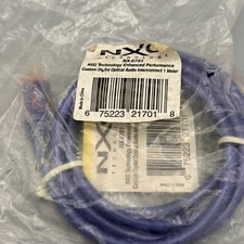 Optical NX-0701 1 Meter Digital TosLink Cable NXG Technologies