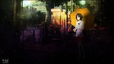 Anime bleach girls umbrella kuchiki rukia Custom Gaming Mat Desk