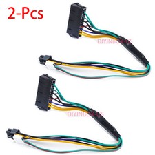 2-pcs 24-Pin to 6-Pin Power Supply Adapter Cable for HP EliteDesk 800 G2 Not G1