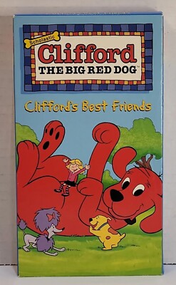 Clifford the Big Red Dog - Cliffords Best Friends (VHS, 2001