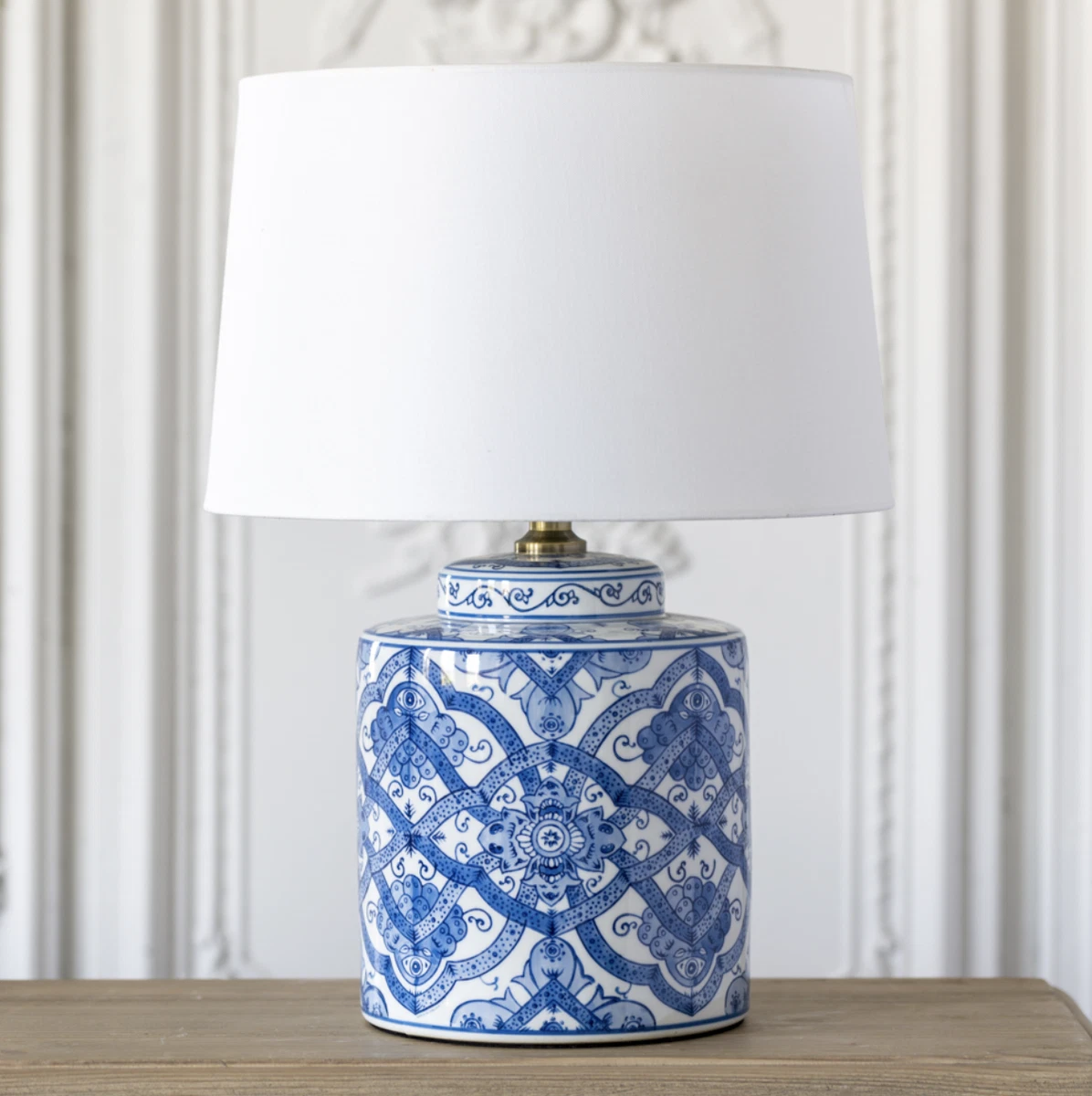 Blue online china lamp