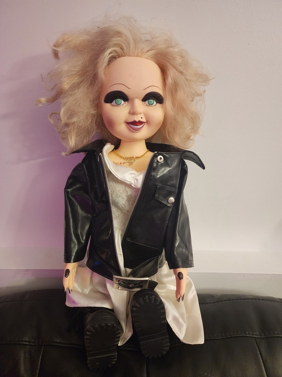 HUGE Life Size Bride Of Chucky TIFFANY DOLL Plush W/Clothes BRIDE