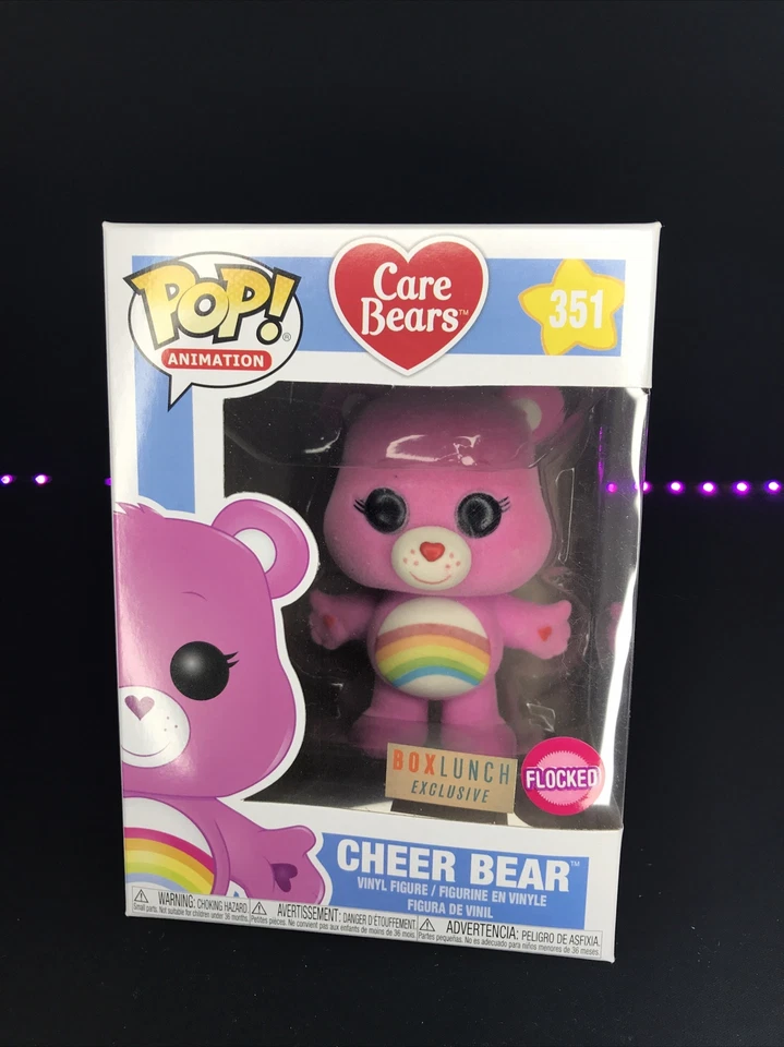 Funko Pop! Animación Cheer Bear Flocado Caja Almuerzo Exclusivo + Camiseta Grande Foto 3 de 4