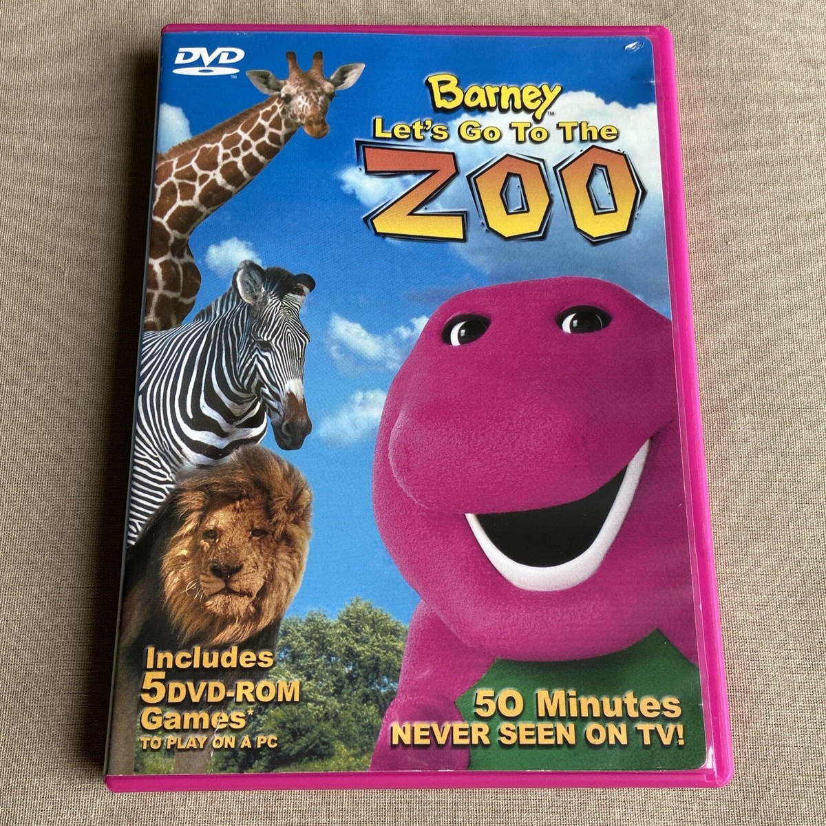 Barney: Let's Go To The Zoo (DVD) BJ Baby Bop Scooter 1st