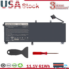 T0TRM M3800 Battery For Dell XPS 15 9530 9535 Precision H76MV 7D1WJ TOTRM 61Wh